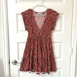 Floral Mini Dress - Urban Outfitters